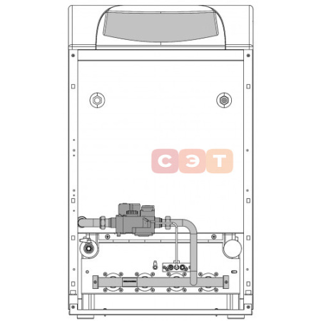 Котел напольный (открытая камера сгорания, одноконтурный) Ferroli PEGASUS D 32